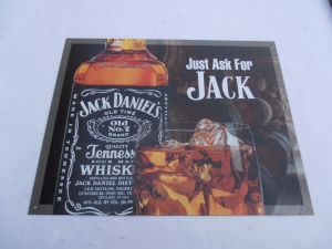 Jack Daniels Classic Advertising Sign