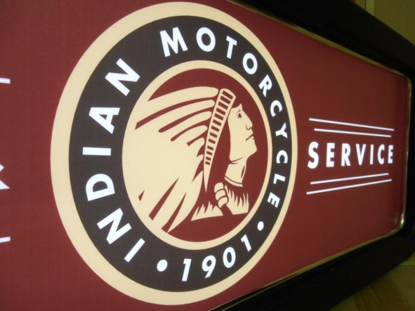 Indian Motorcycle Co Feature Light Up Box