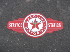 Texaco Gas Station Bowtie