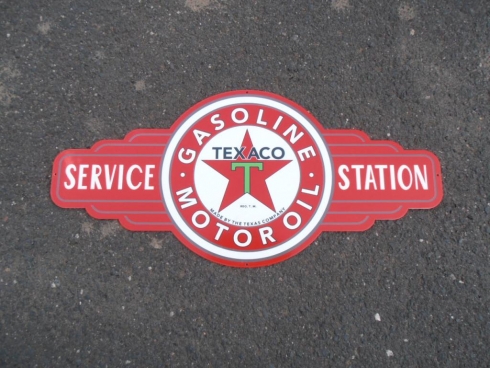 Texaco Gas Station Bowtie